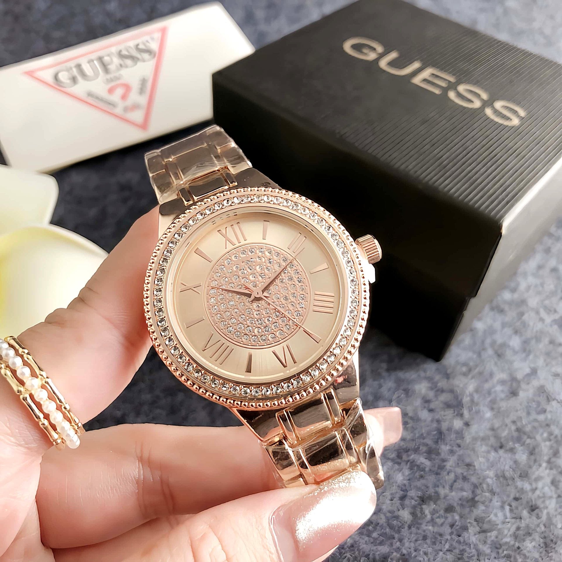 Sleek, Sophisticated Watch With A Large Dial A Niche Art Piece For Women